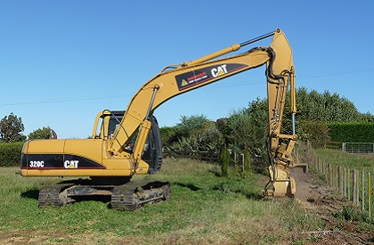 Excavator grinder Excavator grinder